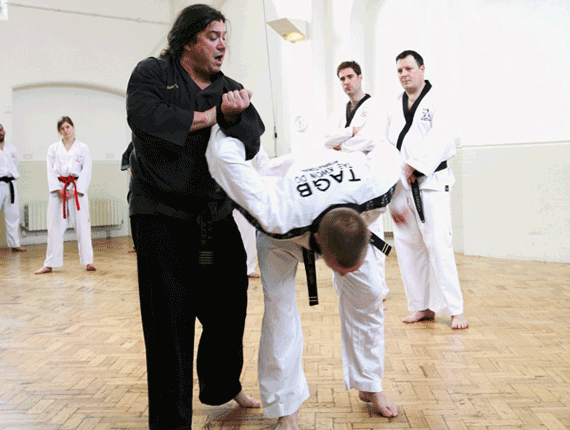 practical application of Taekwondo